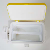 8-qt Yellow/White Min-O-Life Personal Bait Station by Frabill at