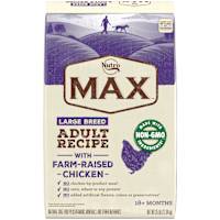 Adult Large Breed Farm Raised Chicken Dry Dog Food by Nutro Max at