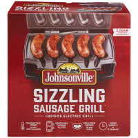 Johnsonville Sizzling Sausage Grill BlackStainless - Office Depot