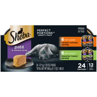Sheba cat food serving size clearance