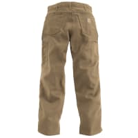 Men s Khaki Flame Resistant Loose Fit Midweight Canvas Pant by Carhartt at Fleet Farm