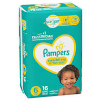 Swaddlers Jumbo Pack Size 6 Diapers 16 Ct by Pampers at Fleet Farm