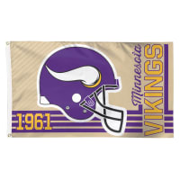 MINNESOTA VIKINGS FLAG - DELUXE 3' X 5'