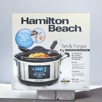 Hamilton Beach Stainless Steel Set 'n Forget Programmable 6-quart