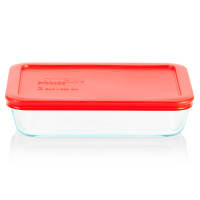 3-Cup Rectangular Storage Dish With Lid by Pyrex at Fleet Farm