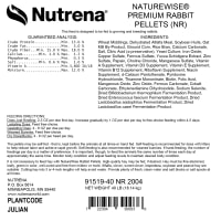 NatureWise 15 Pellet Premium Rabbit Feed by Nutrena at Fleet Farm