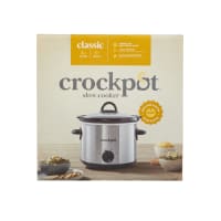 Crock Pot Slow Cooker, 3 Quart Round, Classic