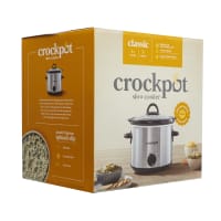 Crockpot 3 Qt. Stainless Steel Slow Cooker - Power Townsend Company