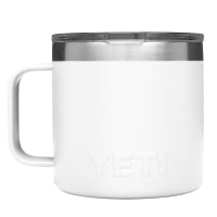 Yeti Rambler 14oz. Mug w. Magslider Lid & TLAW Logo - White