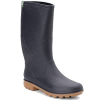 Ladies Navy Miranda Wide Calf Rubber Rain Boots by Kamik at Fleet