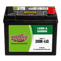 Group 30R LG 250 CCA Lawn Garden Battery by Interstate Batteries at Fleet Farm