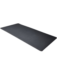 Cap barbell mat top