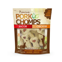 4 in Pork Chomps Assorted Flavor Baked Crunchy Bone Dog Treats 12 Ct by Pork Chomps at Fleet Farm