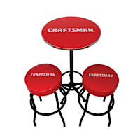 Craftsman bar stool and table set clearance
