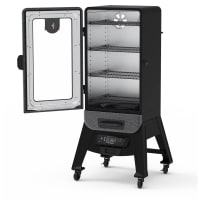 3 Series Digital Vertical Smoker Silver Hammertone by Pit Boss at Fleet Farm