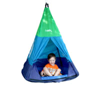 40 in Blue Green Outdoor Teepee Tent Swing by M M Sales at Fleet Farm