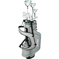 Ladies White/Teal X-Factor Golf Set by Nitro at Fleet Farm