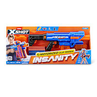 Insanity Motorized Clip Mania Blaster (72 Darts) by ZURU X-SHOT at