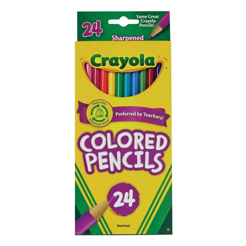 24ct Colored Pencils Gift Pack - Colour Block