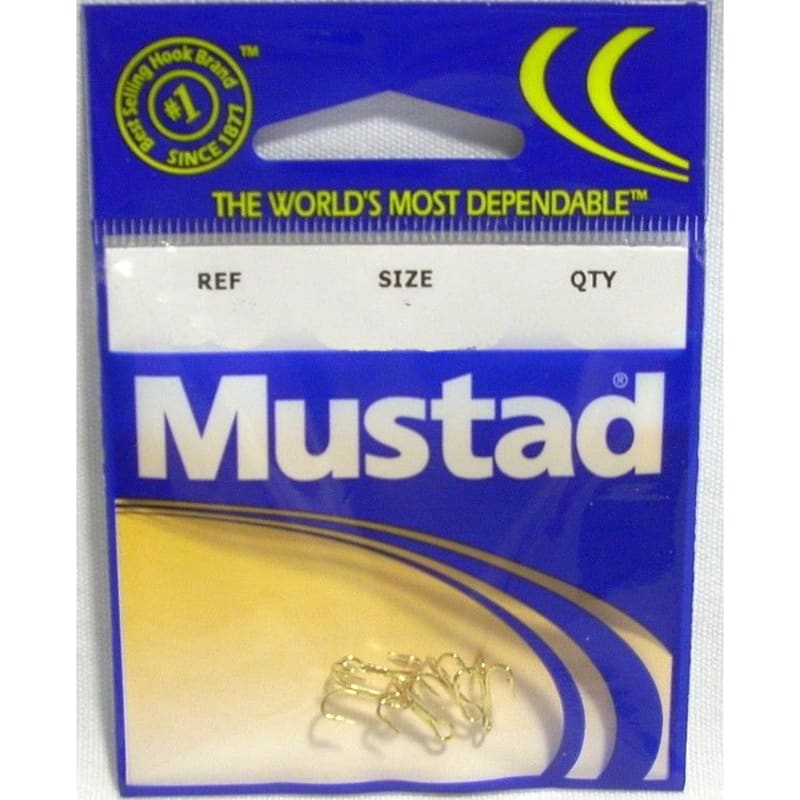 Treble Hooks - Gold by Mustad at Fleet Farm