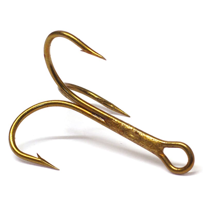 Treble Hooks - Gold by Mustad at Fleet Farm