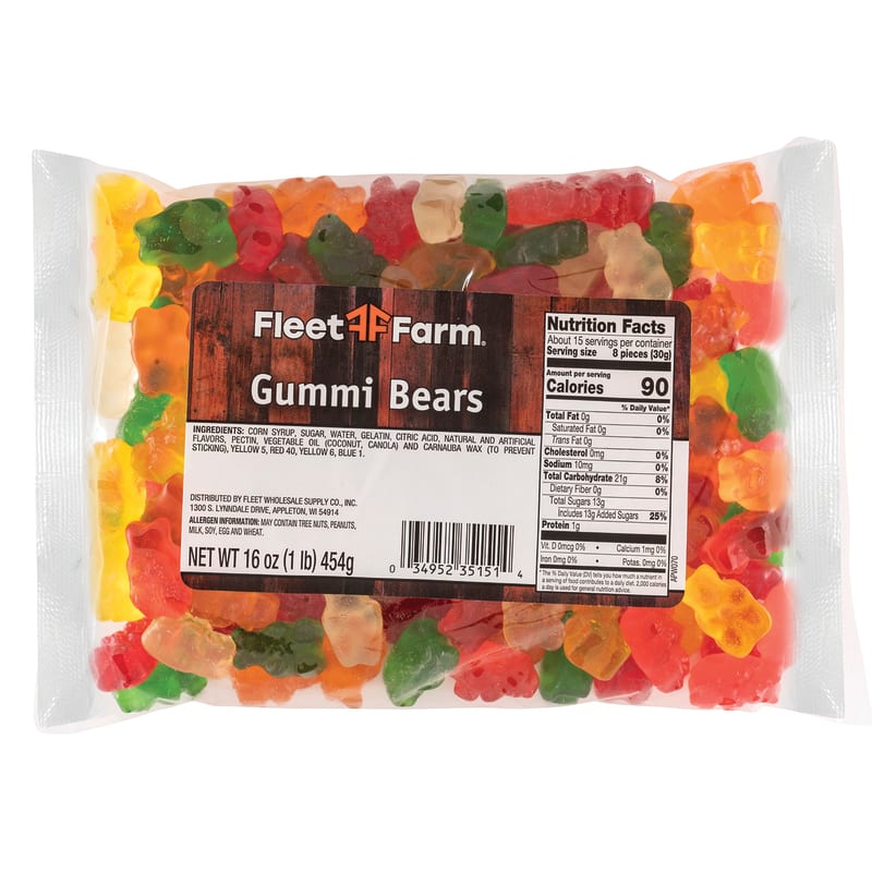 Big Value Gummy Bears (14 oz)