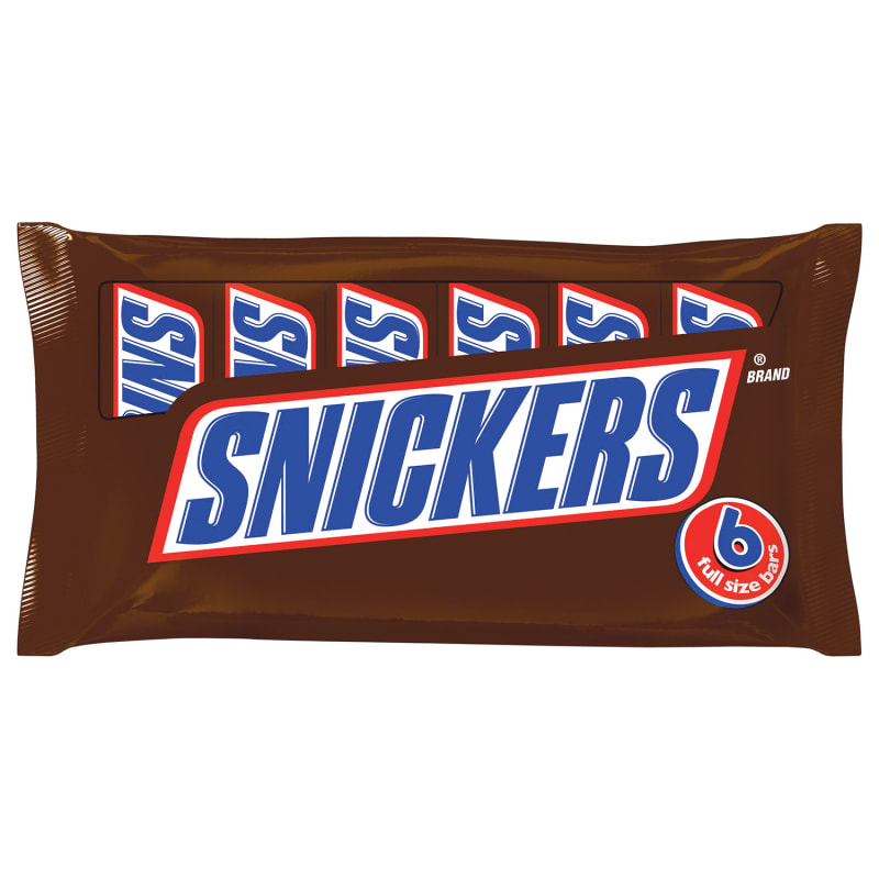 1.86 oz Candy Bar - 6 Pk by Snickers at Fleet Farm