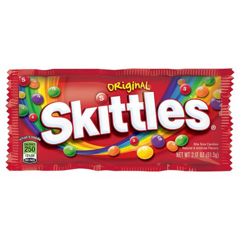 Skittles Original Bite Size Candies Fun Size Bags Bulk Bags - All City Candy