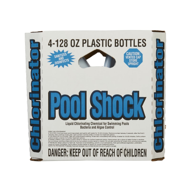 1 gal Swim Shock Liquid Pool Chlorinator - 4 Pk