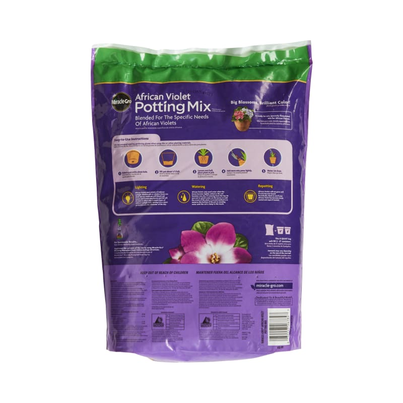 Miracle gro african violet top
