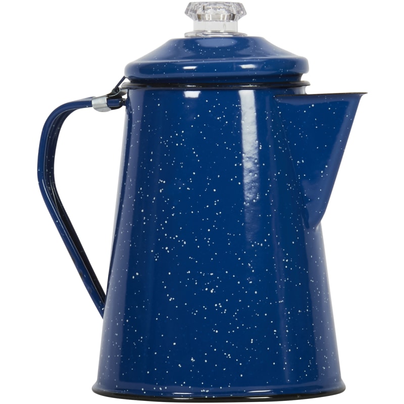 GSI Outdoors Percolator Coffee Pot, Enamelware Campfire Coffee Boiler  Kettle