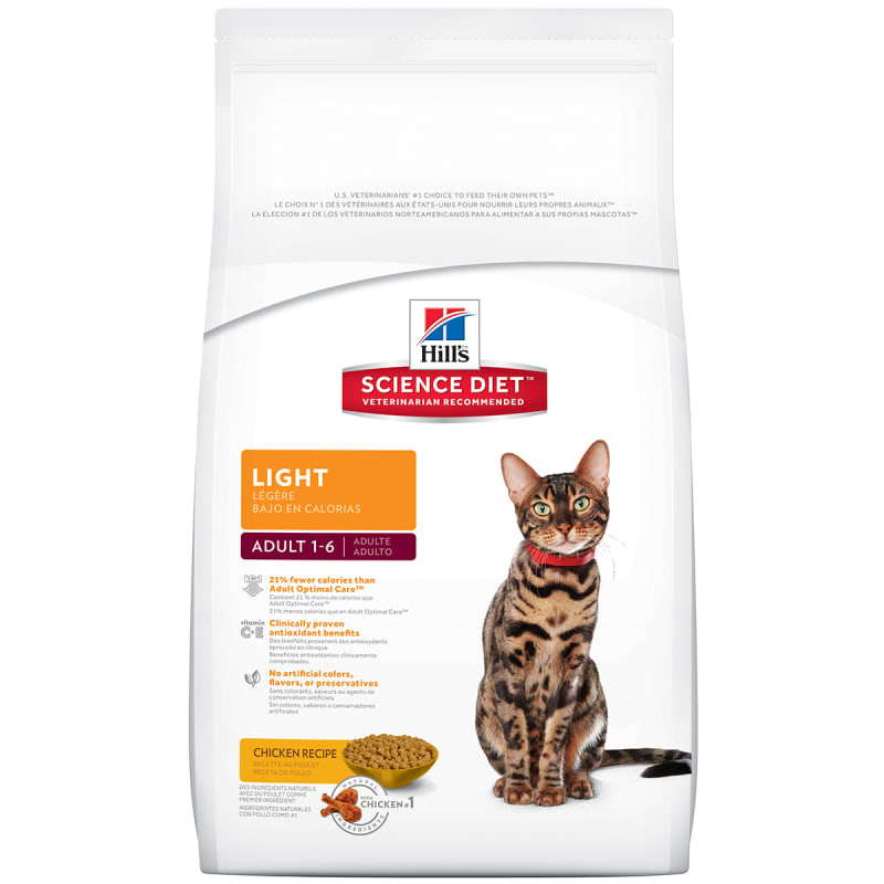 klistermærke skille sig ud klap Science Diet Adult Light Chicken Recipe Dry Cat Food by Science Diet at  Fleet Farm