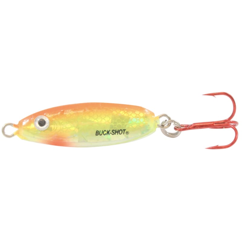 Buck-Shot Rattle Spoon - Super-Glo Chub by Northland at Fleet Farm