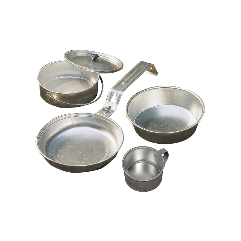 Kit Mess Coleman 5 Pièces En Aluminium - Ensemble Camping Imbriqué, Occasion USA