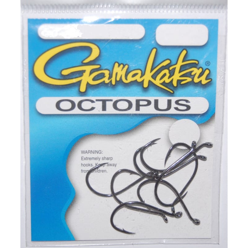 Gamakatsu Black Octopus Hook 4