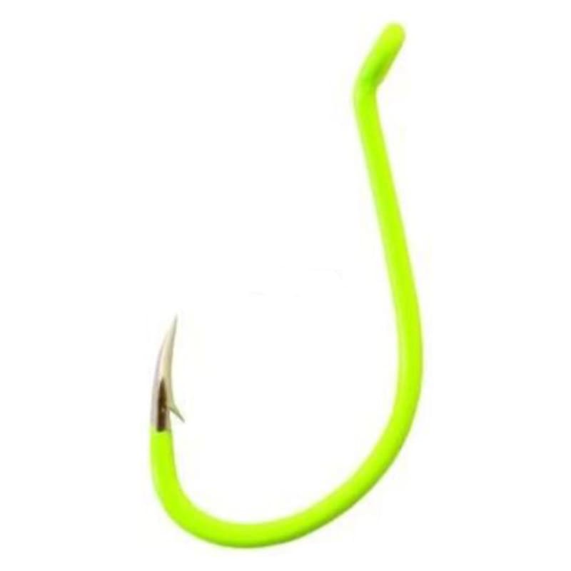 Gamakatsu Octopus Size 8 Hooks Chartreuse 7 Count for sale online