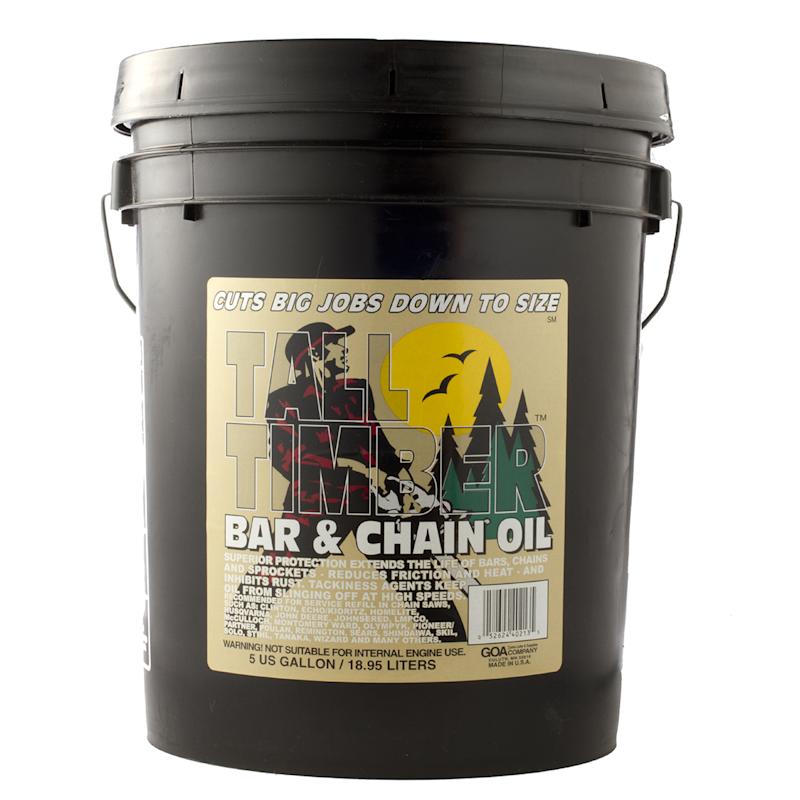 5 gallon bar and on sale chain oil