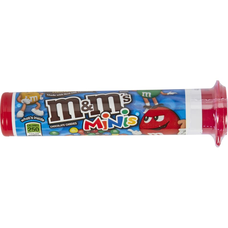 M&M'S Milk Chocolate MINIS Candy Tube - 1.77 oz