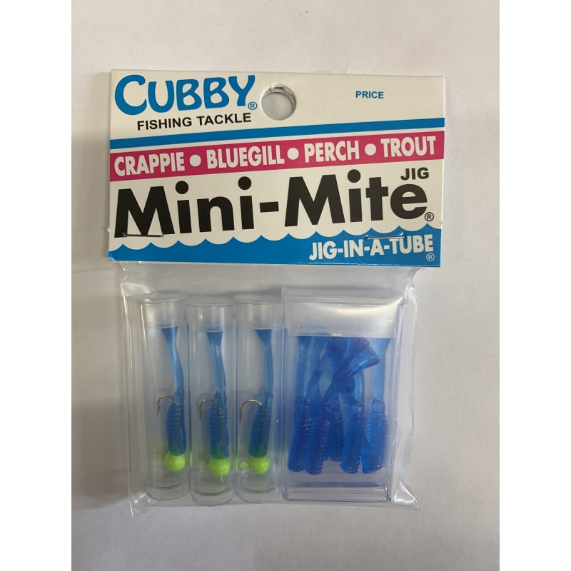 Cubby Mini-Mite Panfish Jig - Green/Blue