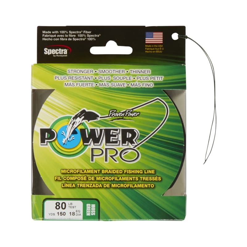 Microfilament Braided Fishing Line by Power Pro at Fleet Farm