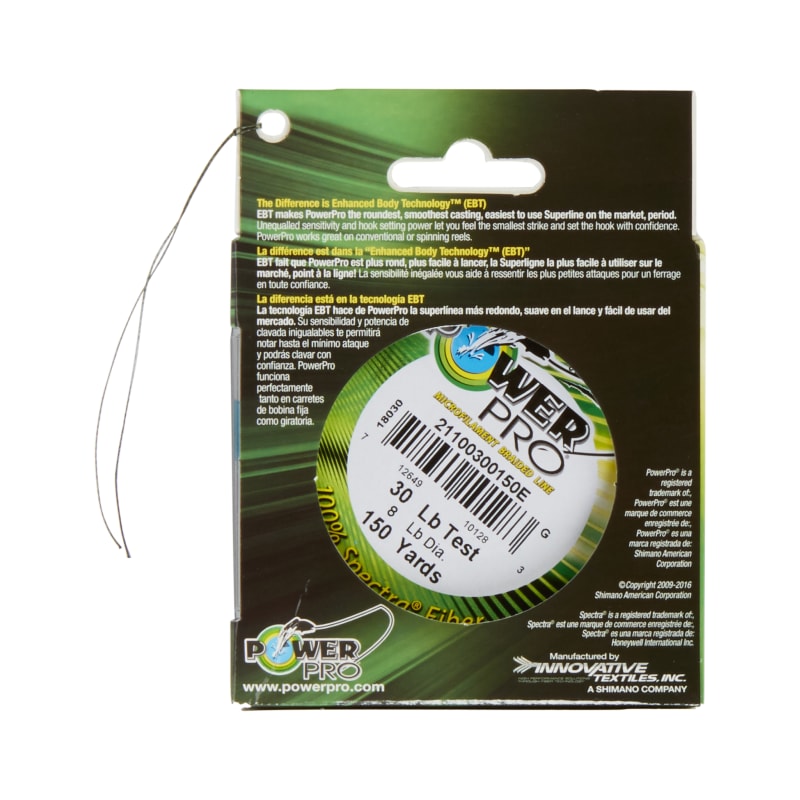 Microfilament Braided Fishing Line by Power Pro at Fleet Farm