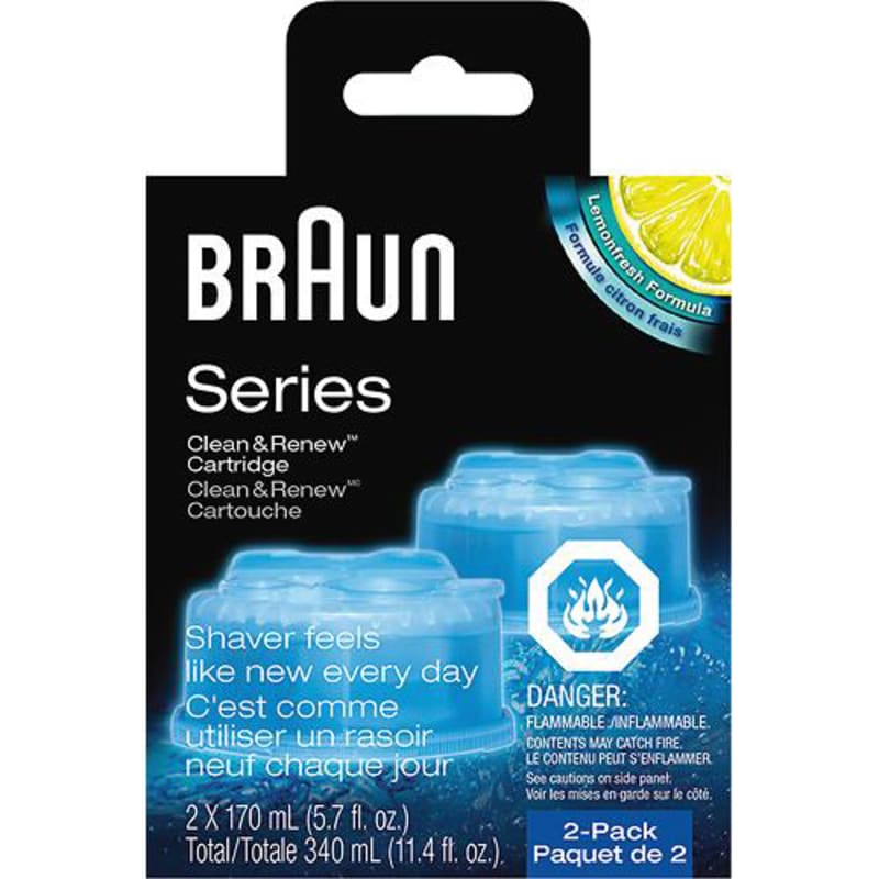 Braun Clean & Charge Refill 2 Pack