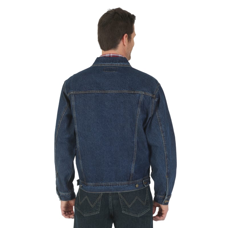 Wrangler men's rugged outlet wear unlined denim jacket