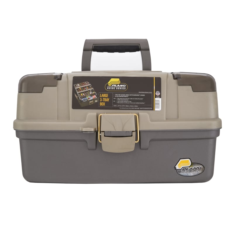 Plano - Guide Series Tray Tackle Box - Graphite/Sandstone