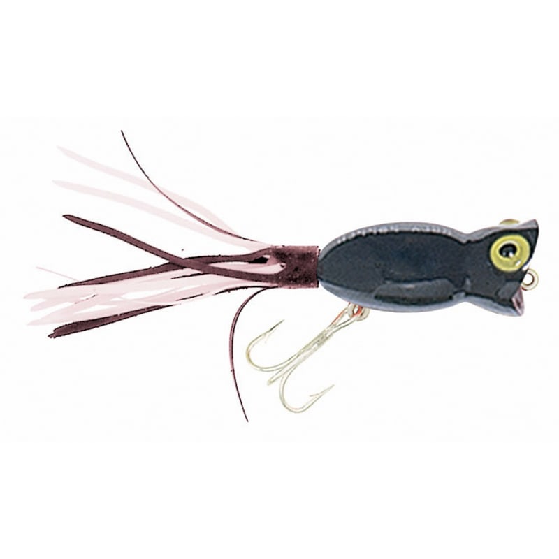 Arbogast Hula Popper Black