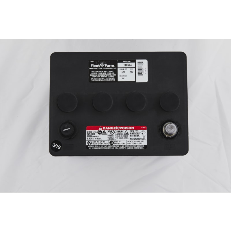 Fleet outlet farm batteries