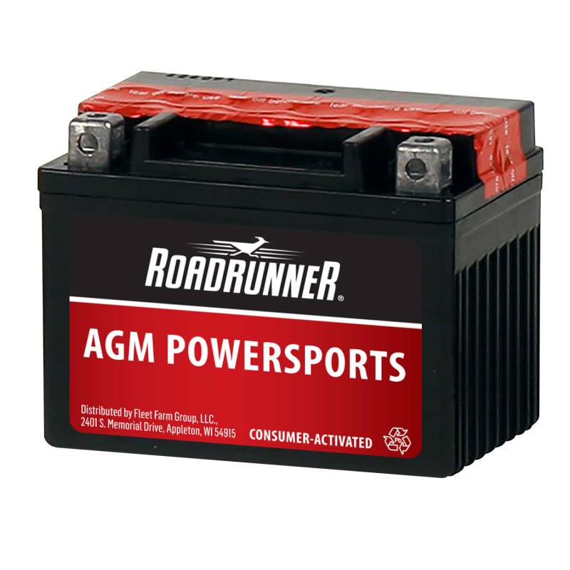 Grp 4L 12 Mo Power Sport Battery
