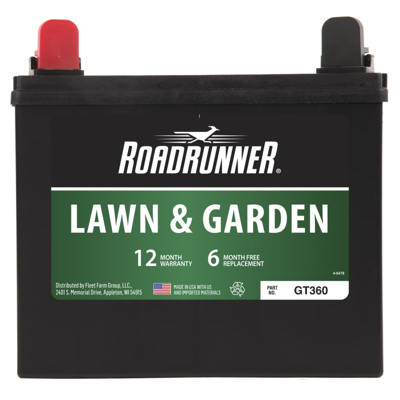 Cheap lawn tractor battery top