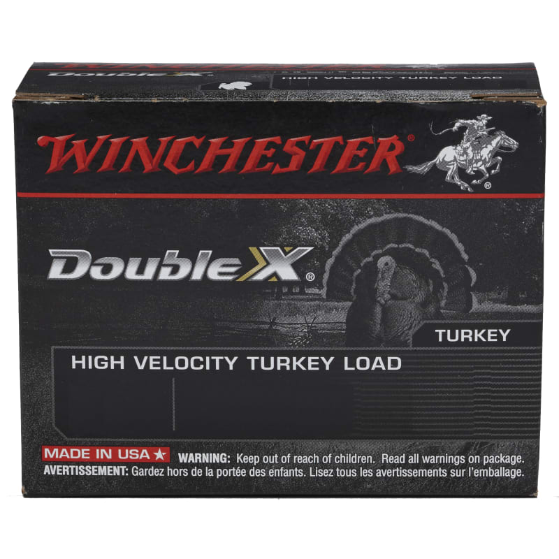 12 Gauge Double X High Velocity Turkey 3'' 4 Shot Shotshells - 10