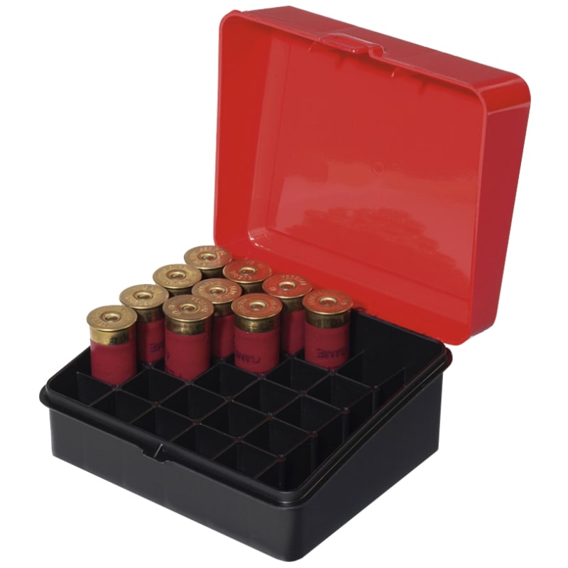 Plano Shotgun Shell Box Top w/ Padlock Plastic - 3 Size Available